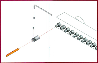 Quick chuck system is available on request