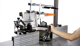 Quick tool change system HSK 63F