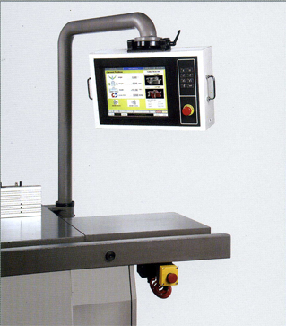 Adjustable/ tiltable control panel, which can be positioned to eye level for easy operation