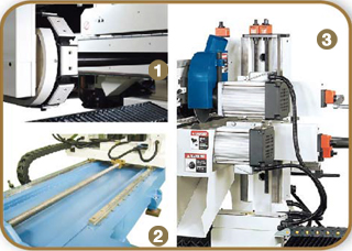 ECT-4 Series (4-Spindle Configuration) - Double-End Sizer - C Type feature 1