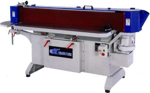 9” x 163” Industrial Oscillating Edge Belt Sander (Single Table)