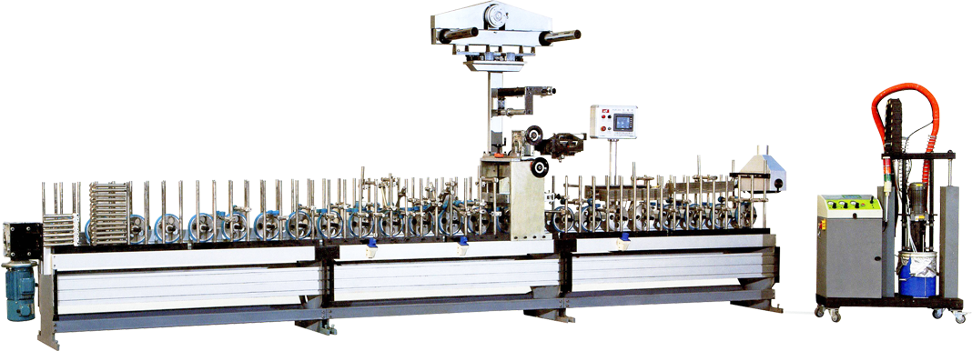 MBF-300 PUR - PUR Hot glue wrapping machine