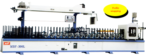 MBF-300L - Aluminum Alloy and Plastic Steel Wrapping Machine
