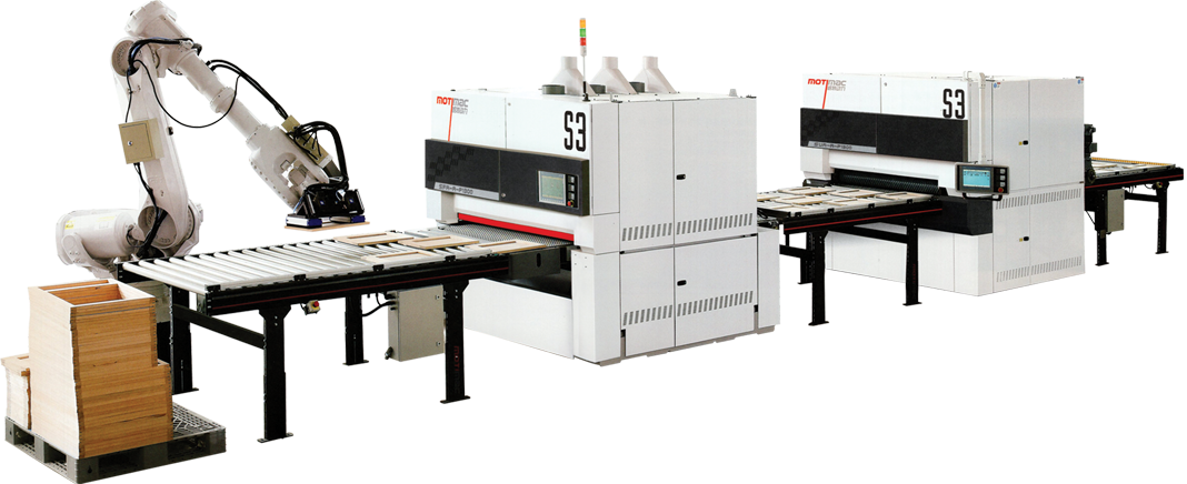 SFR-R-P1300 - SUR-R-P1300 - Automatic Sanding Processing Line