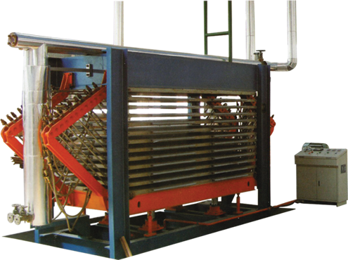 HDG48-60-15H - Press Dryer / Horizontal Side For Core Solid Platens 