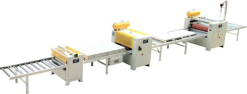 HY-PUR-1400-S - Semi-automatic Laminating Line