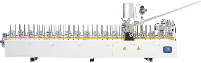 HY-FA-400 - EVA-PO Hot Glue Profile Wrapping Machine