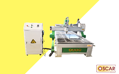 Oscar Gold RJ1325 CNC Router 1 and 2 Spindle