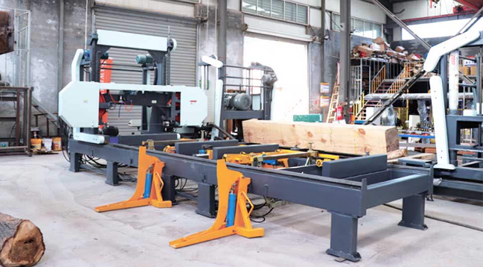 Bowens Hydraulic Automatic Horizontal Sawmill MJH700A MJH1000A