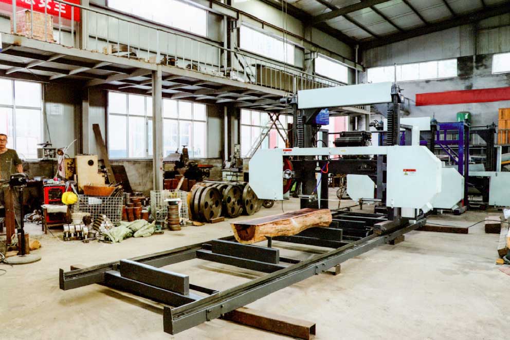 Bowens MJ700D MJ1000D MJ1300D MJ1600D Portable Horizontal Band Sawmill Diesel Model