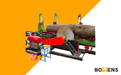 Circular Sawmill with Log Carriage