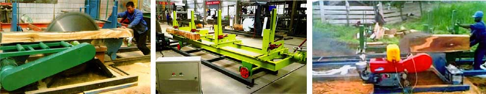 Bowens PCY3000-3 PCY3000-4 PCY3000-5 Circular Sawmill With Log Carriage