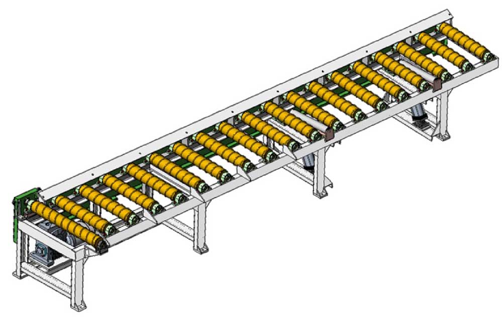 Bowens CNC Band Saw Fullset Feeding Rack A-CLJ-60-500