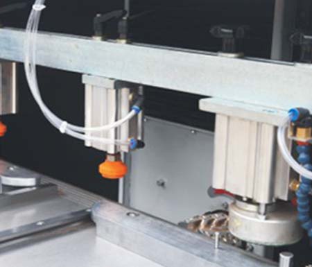 Pneumatic Press Device Bowens JX-ST1200 Tenon Machining Center