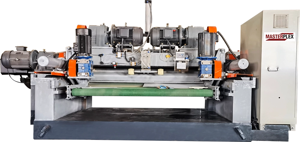 SPL-1500H NC Spindleless Rotary Peeling Lathe SPL1500H - NC Spindleless and Clipper
