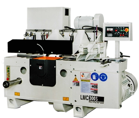 Detail of Machine LMC-300S Multiple Rip Saw Series