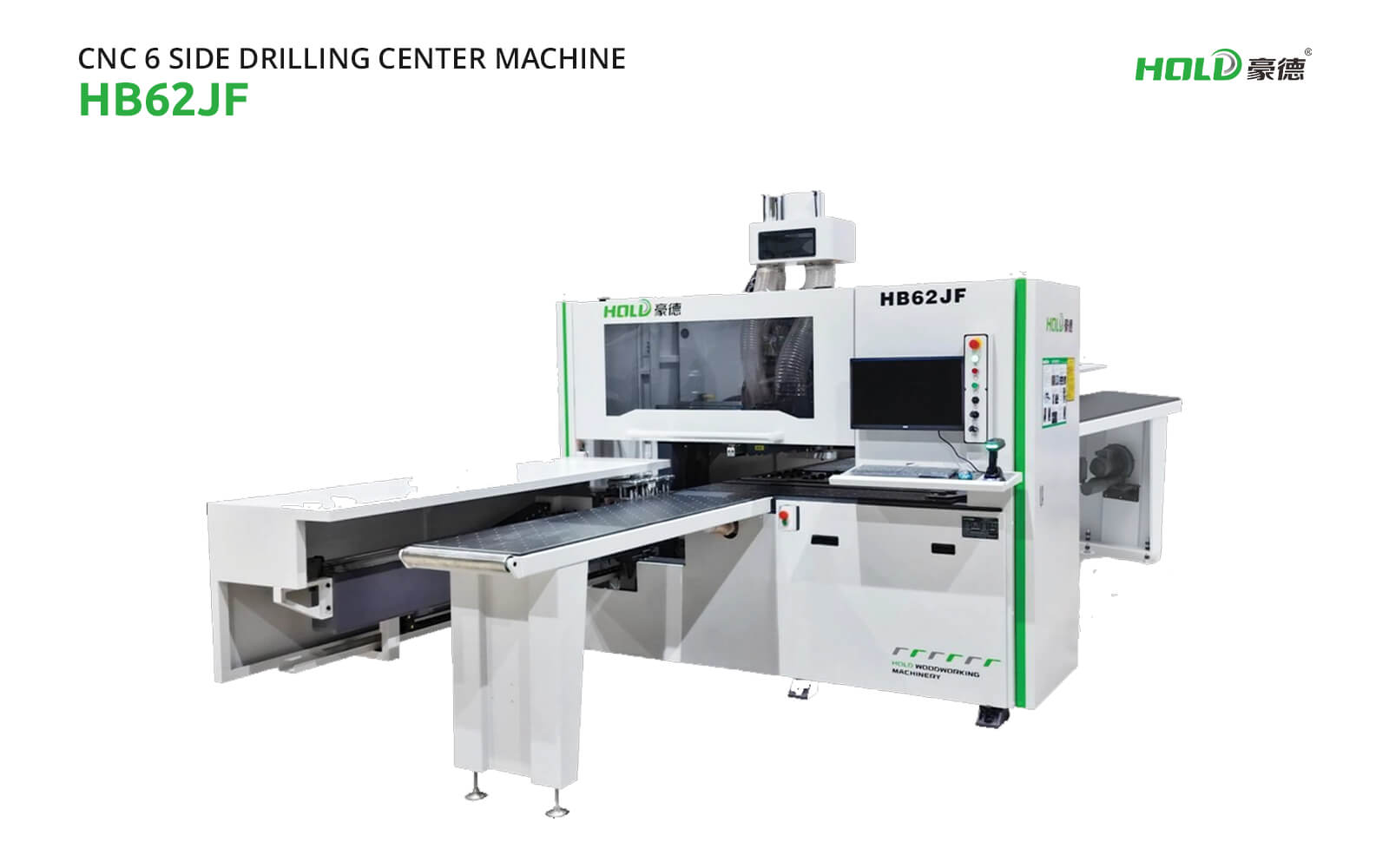 HB62JF – CNC 6 Side Drilling Center Machine