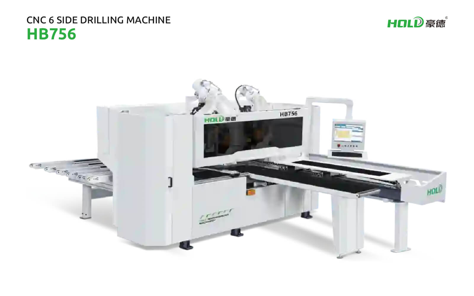 HB756 – CNC 6 Side Drilling Machine