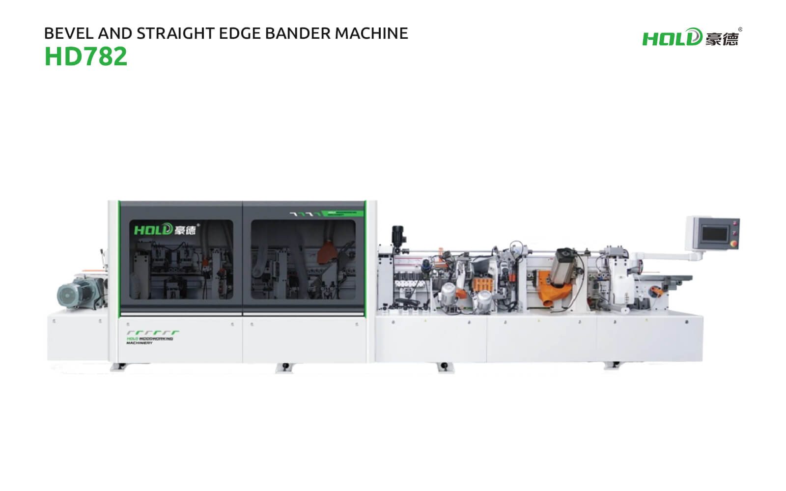 HD782 – Bevel and Straight Edge Bander Machine