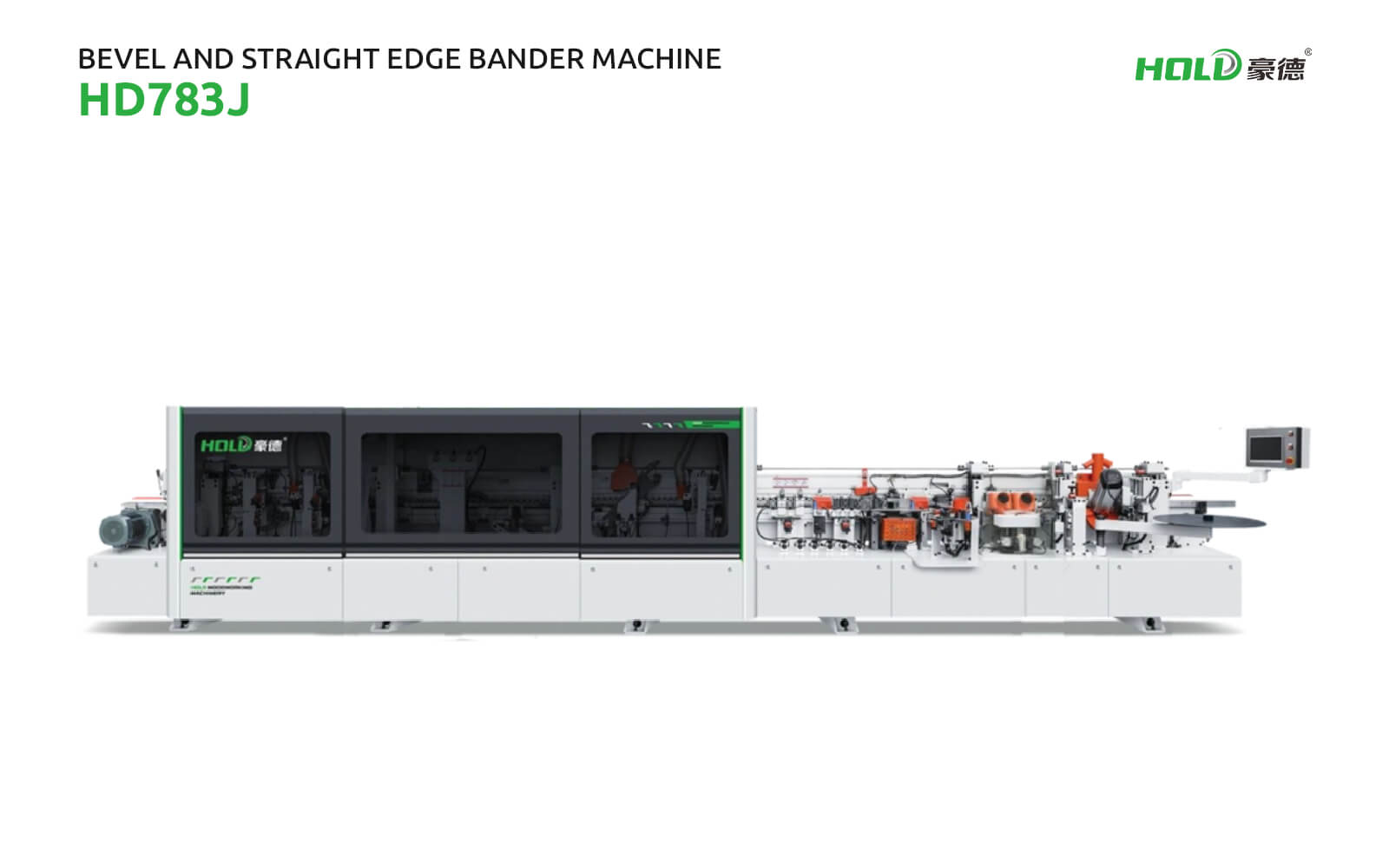 HD783J – Bevel and Straight Edge Bander Machine