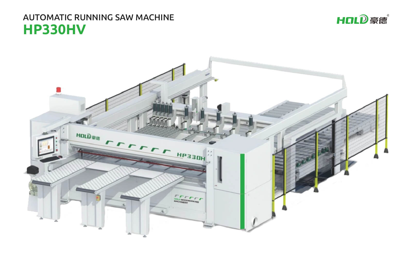 HP330HV – Automatic Running Saw Machine