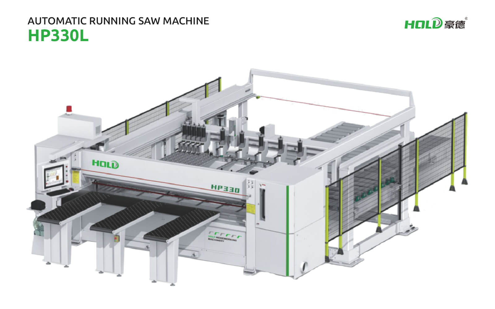 HP330L – Automatic Running Saw Machine
