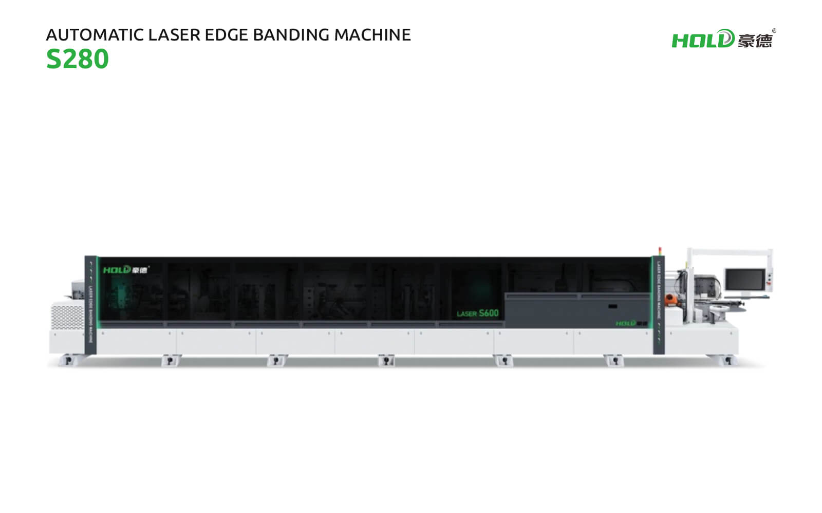 S280 – Heavy Duty Fully Automatic Laser Edge Banding Machine
