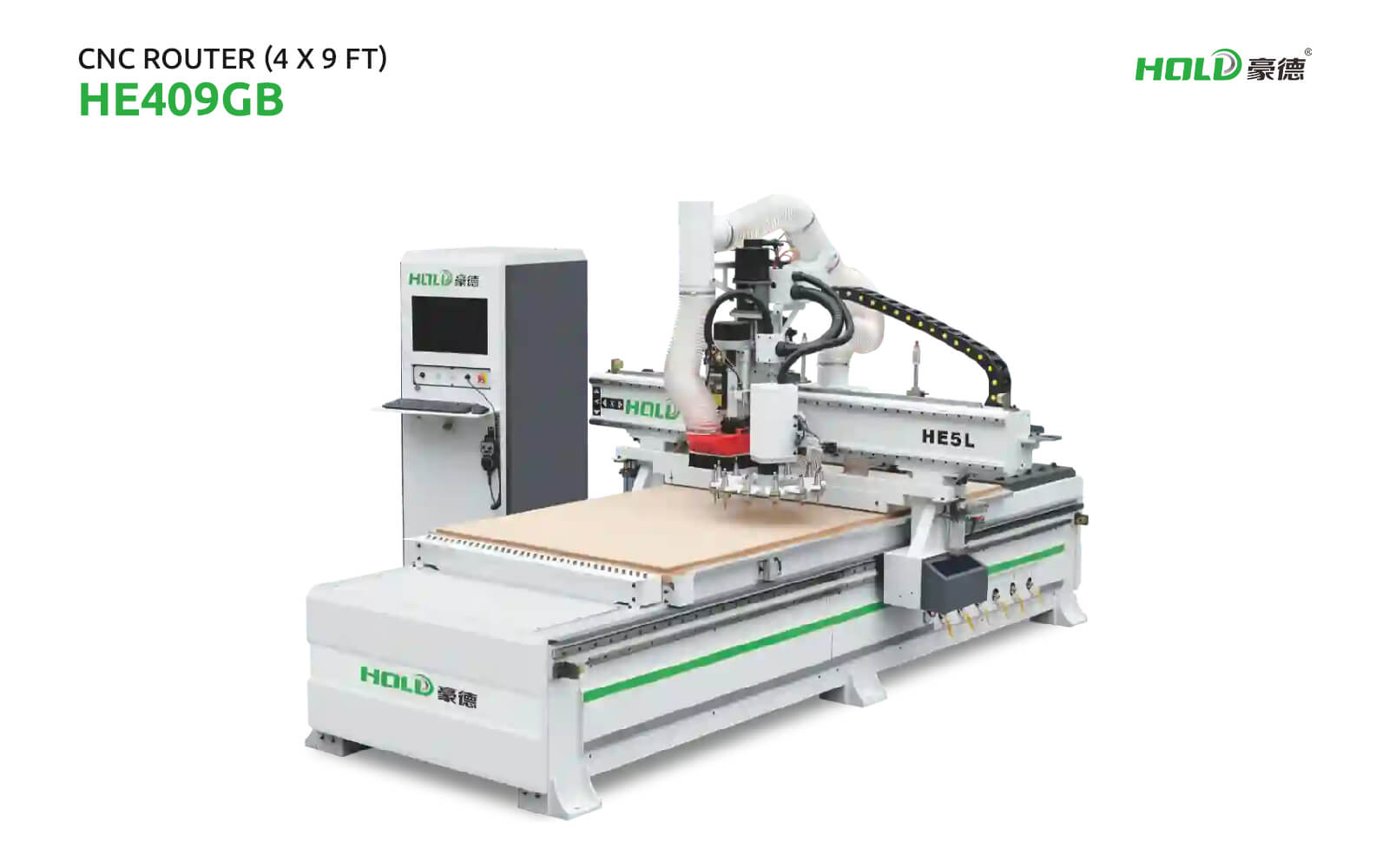 HE409GB – CNC Router (4 x 9 ft)