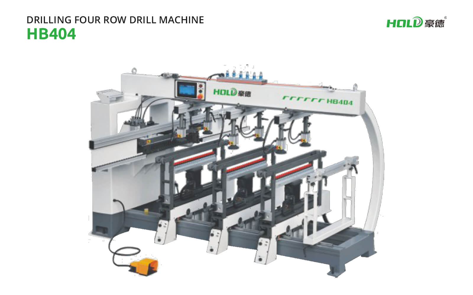 HB404 Drilling Four Row Drill Machine