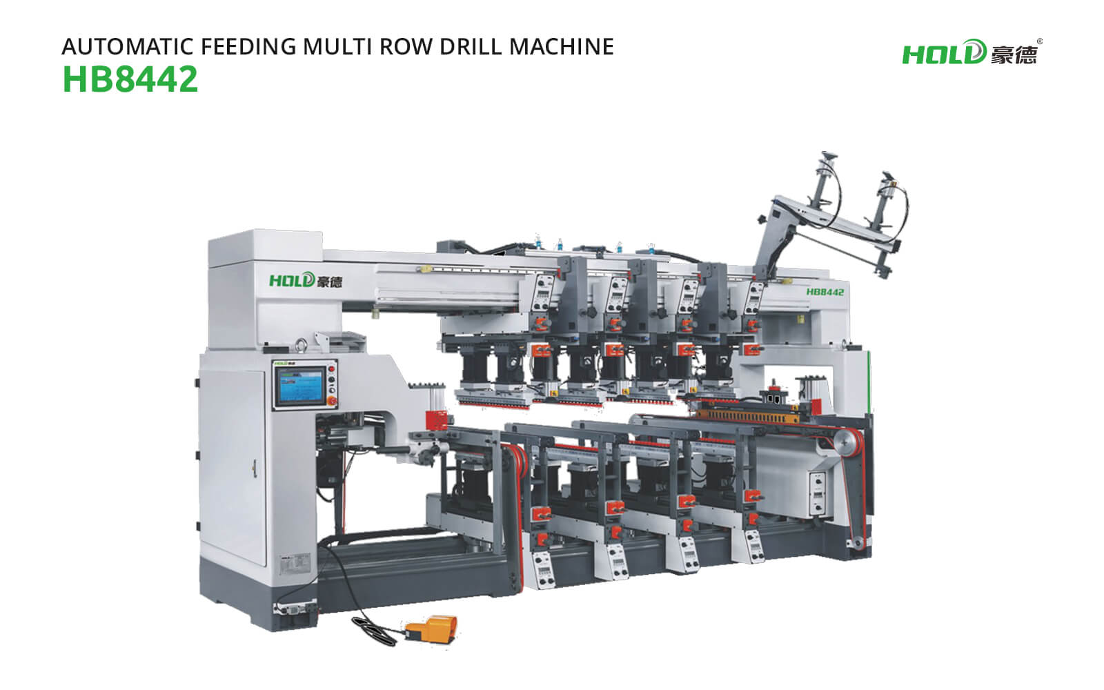 HB8442 Automatic Feeding Multi Row Drill