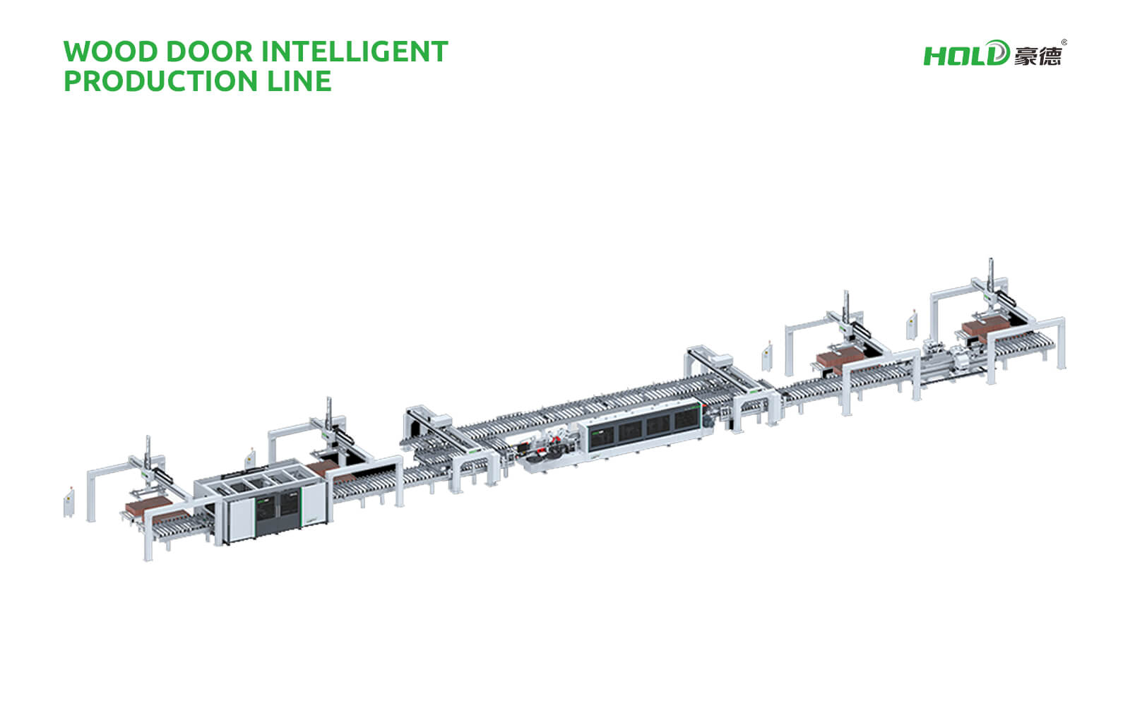 Wood Door Intelligent Production Line