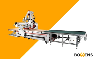 HW-1325-V+J+TC2 CNC 45° VT Notch Machining Center (Automatic Material Loading and Unloading)